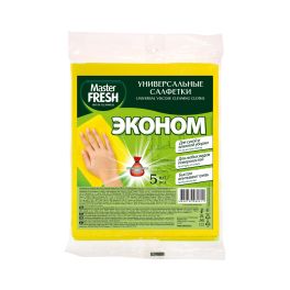 Master FRESH ЭКОНОМ Универсальные салфетки для уборки, 5 шт С0007534 1/45
