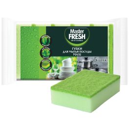 Master FRESH губки профильные МАКСИ, 5шт С0007373 1/36