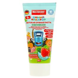 СИНИЙ ТРАКТОР Зубная паста для детей 65 г клубника MASTER DENT 83273-STR2 373361 1/24