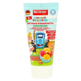 СИНИЙ ТРАКТОР Зубная паста для детей 65 г тутти-фрутти MASTER DENT 87039-STR2 373360 1/24