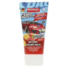 СУПЕР ГОНКИ Зубная паста для детей 65 г тутти-фрутти masterdent MASTER DENT 87043-SG2 373362 1/24