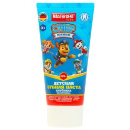 СУПЕР ЩЕНКИ Детская зубная паста клубника, 65г MASTER DENT 112507-SD 373350 1/24