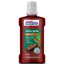 НОВЫЙ ЖЕМЧУГ Опол.д/пол.рта 500мл с корой дуба 1/16