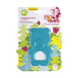 ПОМА Прорезыватель «Медведь» 1 шт. (термопластичный эластомер) 4+ 1813