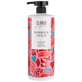 CLARIO Парфюмированный шампунь для нормальных и склонных к жирности волос «Парижская страсть», 1000