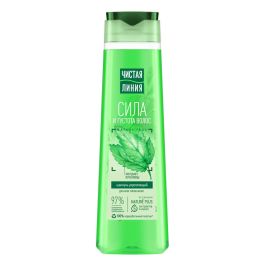 ЧИСТАЯ ЛИНИЯ Шампунь 400мл Укрепление Крапива д/всех тип.волос на отваре целеб.трав 1/12