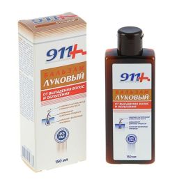 Луковый, бальзам от выпадения волос и облысения, «911», 150 мл 1843019