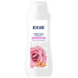 EXXE Крем-гель для душа Расслабляющий «Роза и миндаль», 400 мл С0007736 1/6