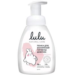 LULU Пенка для интимной гигиены девочек 3+ 1/6