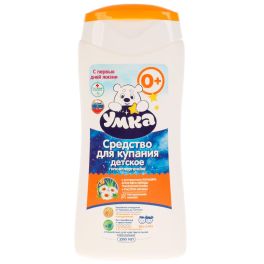 УМКА Детское средство для купания экстр ромашки алоэ Вера череды тысячелистника 200мл 79045-UM 33347