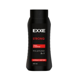 EXXE MEN Мужской гель для душа 2в1 STRONG Сила и Энергия, 400 мл С0008289    1/12