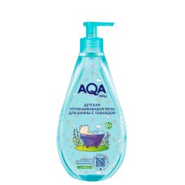 AQA baby Детская успокаивающая пена для ванны с лавандой, 400 мл 2011302 1\6