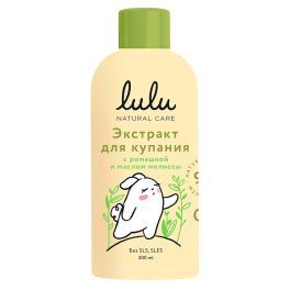 LULU Экстракт для купания малышей с ромашкой и маслом мелиссы 300 мл. 30008