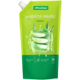 OfficeClean Мыло жидкое «Алоэ», дой-пак, 500мл 359430