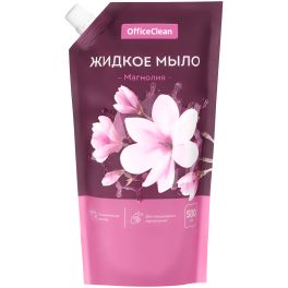 OfficeClean Мыло жидкое «Магнолия», дой-пак, 500мл 359431