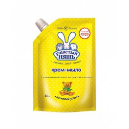 УШАСТЫЙ НЯНЬ Мыло-крем/ жидк. с алоэ 500мл №12537 Дойпак 1/12