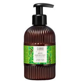 CLARIO Парфюмированный крем аквабаланс для тела и рук «Чёрный перец. Ветивер. Амбра», 270 мл