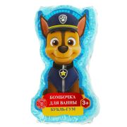 Бомбочка для ванн в форме героя супер щенки, бубль-гум, 120 г Умка в кор.28шт 374219 BOMB105106PA