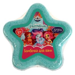 ЭНЧАНТИМАЛС Бомбочка для ванны фигурная фиолетовая, 130 г Умка BOM80851ENC 337067 1/20
