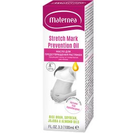 MATERNEA Масло для предотвращения растяжек Stretch Mark Prevention Oil 100 мл 300033 1/12