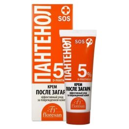 Солнцезащ.крем п/загара Floresan 75мл Солнце Ф-312 «Пантенол SOS»