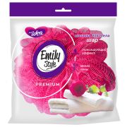 Fresh idea мочалка для тела ШАР (ДВОЙНАЯ нейлоновая сетка, УВЕЛИЧЕННЫЙ ВЕС 40 грамм), 1шт С0006294 1