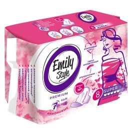 Emily STYLE PREMIUM прокладки критика СУПЕР 8 шт С0007451 1/36