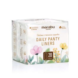 MARABU Прокладки ежедневные 155 см 20 шт., 1/60