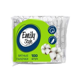 Emily STYLE Ватные палочки пакет 100шт С0007100/7217 1/52