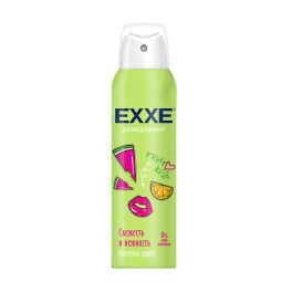EXXE Женский дезодорант Свежесть и нежность Fruit kiss, 150 мл (спрей) (24 шт) 1/24