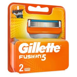 GILLETTE FUSION Cменные кассеты для бритья 2шт 1/20