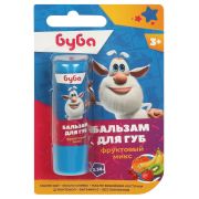 БУБА Бальзам для губ 3,34 г фруктовый МИКС 382046 118653-BU 1/56