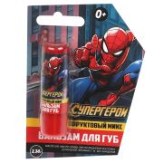 СУПЕРГЕРОИ Бальзам для губ фруктовый МИКС 3,34 гр 381996 1/56