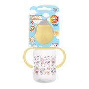 КК Бутылочка широкое горло с соской, ручки 150 мл. ТМ МР «Лесные зверята»/12шт КК1016