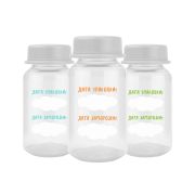 КК Бутылочки-контейнеры для молока, набор из 3 шт, 125 мл, ТМ Мамина радость КК1244 1/6