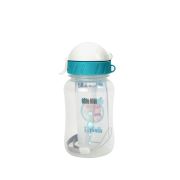 KK Бутылочка с трубочкой SUPER MED, 270 мл, 24+/6шт КК1058