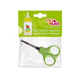 ПОМА Ножницы детские безопасные  1 шт. (Нержавеющая сталь, ПП) 0+ 318п