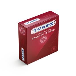 Презервативы сладкая любовь TOREX №3