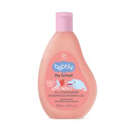 BEBBLE Шампунь и гель для душа 2 в 1 с ароматом клубники My Friend, 250 мл 306806 1/6