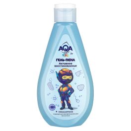 AQA baby KIDS Гель-пена для купания мальчиков «Активное восстановление», 250 мл. 2+  1/6