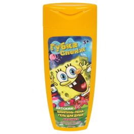 ГУБКА СПОНЖ Шампунь-гель-пена 3в1 с экс лаван и чер, клубника, 250мл 1/6