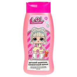 ЛОЛ Шампунь клубничный взрыв с экс лаванды и алоэ Вера, 250мл  1/6