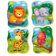 Мягкий пазл «Зоопарк» ET02-026