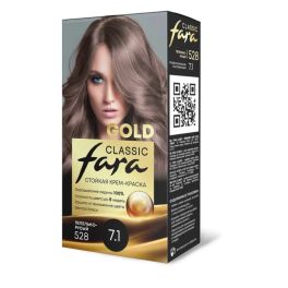 Крем-краска для волос Fara Classic 528 пепельно-русый