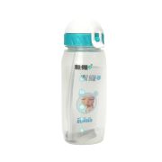 KK Бутылочка с трубочкой SUPER MED, 400 мл, 24+/6шт КК1059