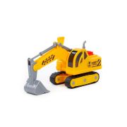 ПОЛЕСЬЕ Гусеничный экскаватор «Профи» (со светом и звуком) (в сеточке) 08016