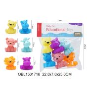 Пищалка животные набор 6 шт/пакет 153085  SG-2279