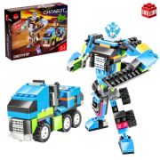UNICON Конструктор-трансформер «Грузовик», 119 дет, цвет синий 9279788