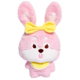 Мягкая игрушка «Зайка» с бантиком, 20 см, цвет розовый   9934324