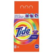TIDE Автомат Средство моющее синтетическое порошкообразное Color 3кг
